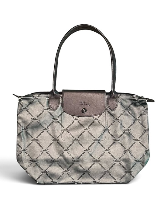 Longchamp Handbags - Longchamp Metallic Le Pliage Tote - Limited Edition Distressed